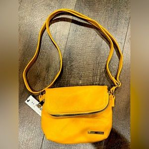 Kenneth Cole Bags | Yellow Crossbody Bag | Color: Orange/Yellow | Saffron |